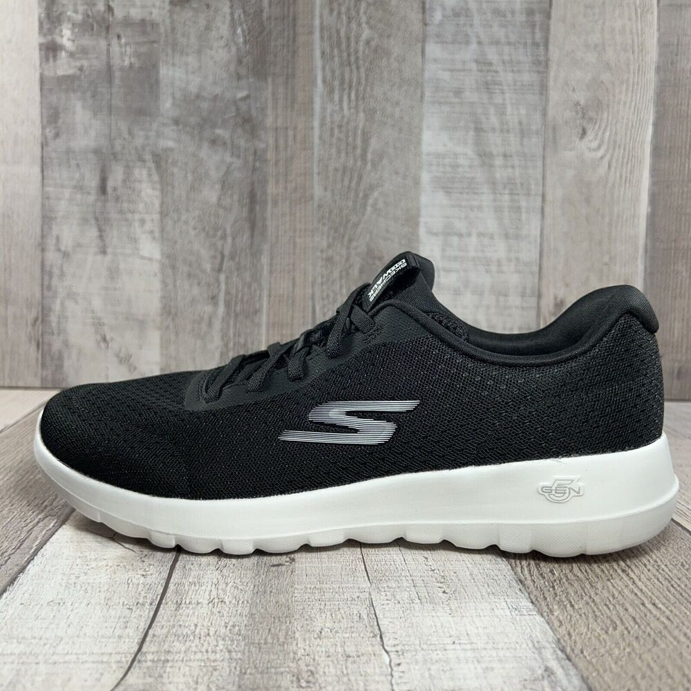 Skechers Go Walk Joy Ecstatic Women's Running Walking Shoes Sneaker Black Size 8 - Picture 9 of 15